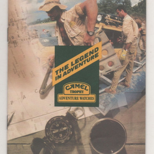 Camel Trophy Adventure Watches catalog 1996 used