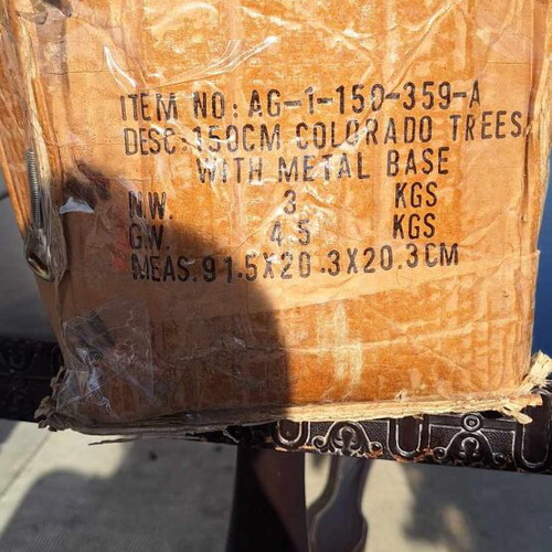 Christmas tree like new 150 centimeters in box