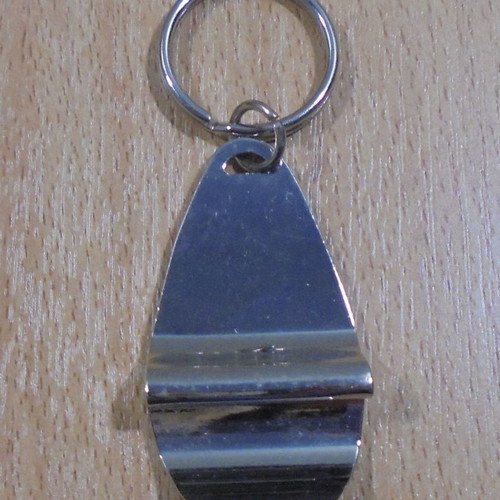 Cohiba cigar promotional metal keychain - opener used