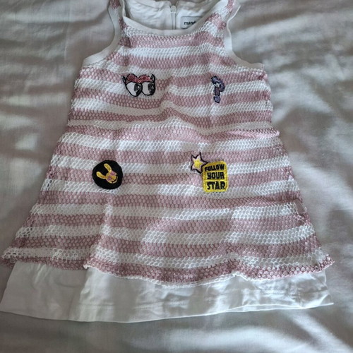 Mandarino summer dress like new, 3 years, 92 cm