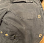 Berto Lucci coat Medium used, black