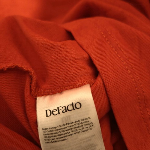 Men's NBA short-sleeve cotton t-shirt DeFacto like new, red size M