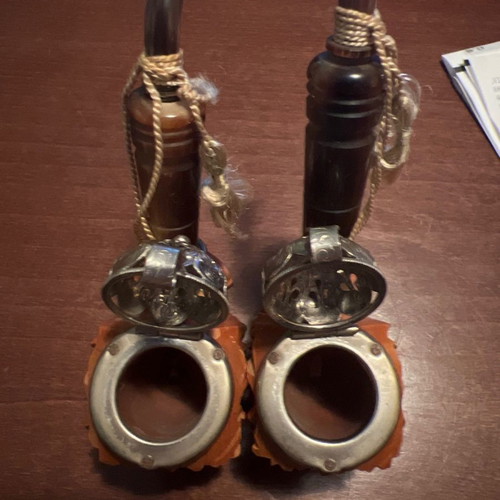 Handmade collectible pipes new, set of 2