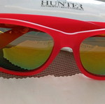 Hunter sunglasses like new, red