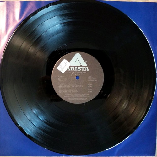 Barry Manilow Live vinyl used, pop