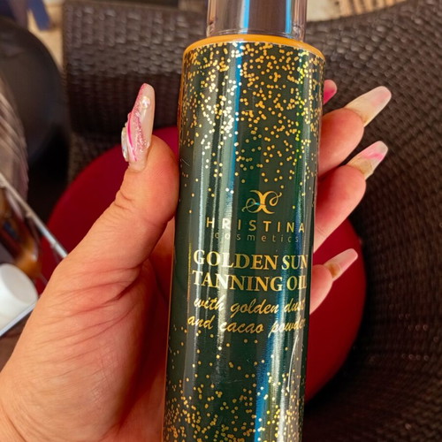 Hristina Cosmetic Sun Tanning Oil new