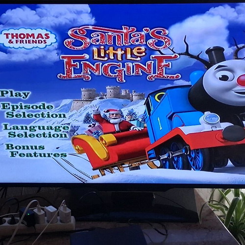Thomas and Friends Santa's Little Engine DVD like new in English