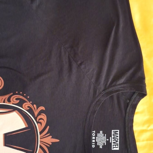 Iron Man Marvel T-shirt 3XL like new, black, soft fabric