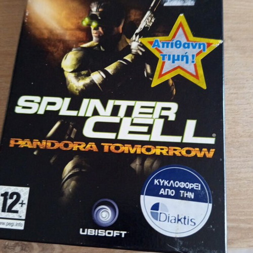 Splinter Cell Pandora Tomorrow PC game like new