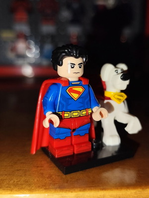 Superman & Krypto Lego φιγούρες σαν καινούργιο με αξεσουάρ