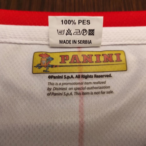 Panini T-shirt new, size Small, white