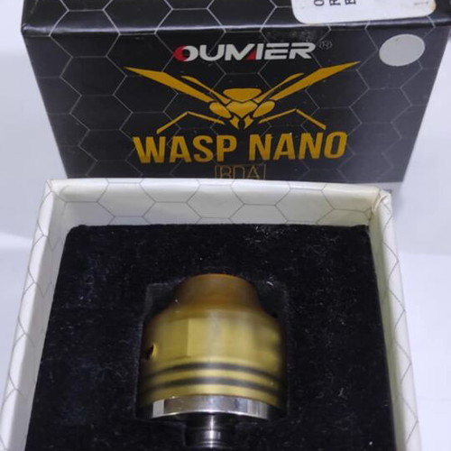 Oumier Wasp Nano RDA yellow like new