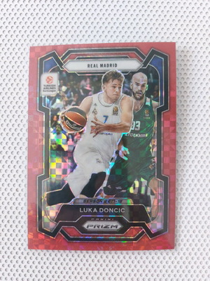 2023-24 Euroleague Prizm Luka Doncic Red card like new /75