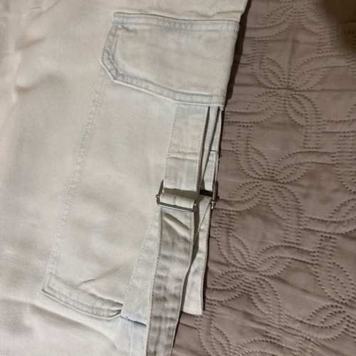 Terranova Cargo Jeans like new, size 40 but fits like 38, turquoise