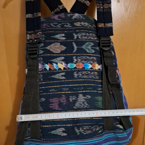 Boho backpack like new, colorful