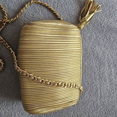 Silvano Biagini crossbody bag, gold