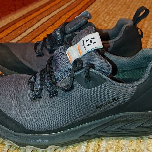 Haglofs Gore-Tex women's hiking shoes size 38.5 like new, gray