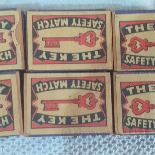 The Key collectible matches set of 4 like new