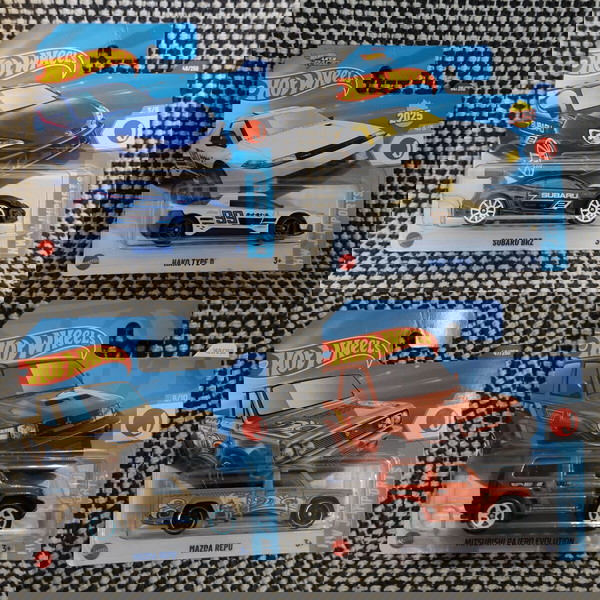 Hot Wheels - Japo (x4) πακετο