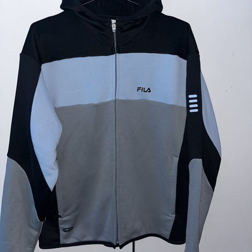 Fila Black Line Camron jacket like new, grey and black