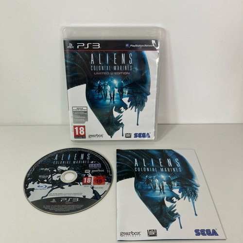 Aliens Colonial Marines Limited Edition for PlayStation 3 like new