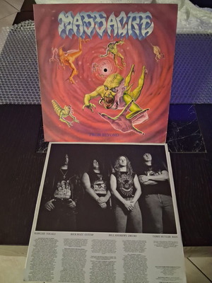 Massacre From Beyond vinyl used, first European edition, metal