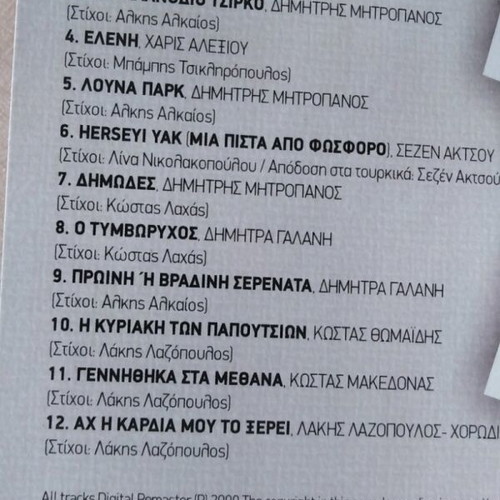 Thanos Mikroutsikos Best Of CD like new, entechno