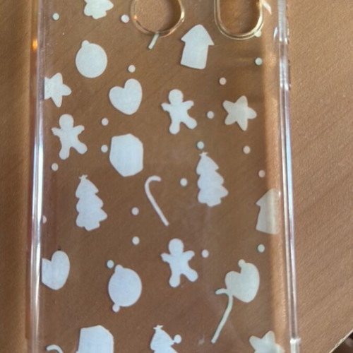 Huawei P30Lite phone case used, Christmas design