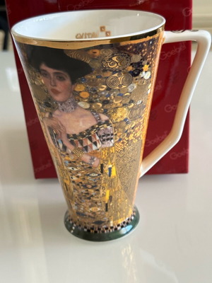 Goebel κούπα Art Nouveau Der Kuss Klimt καινούργιο πορσελάνινο συλλεκτικό
