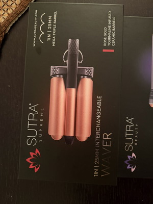 SUTRA Supreme 11-in-1 Interchangeable Waver 25mm Rose Gold καινούργιο