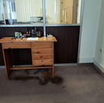 Desk made of Swedish wood used, 110cm x 77cm