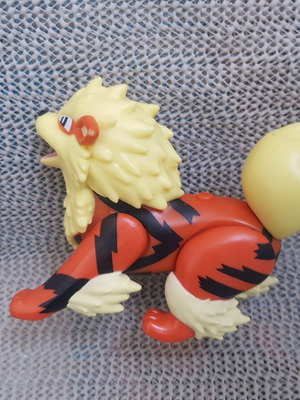 Pokemon Arcanine Battle Feature figure used, approx. 10 cm