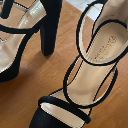 Black women's high heels