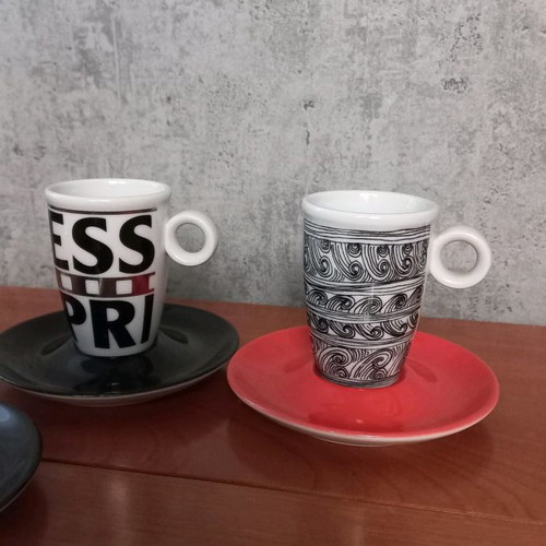 Collection cups used, set of 5 pieces