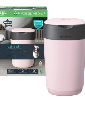 Tomme Tippee Nappy Disposal Bin like new with 4 rolls of bags