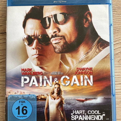 Pain & Gain Blu-Ray like new with English subtitles