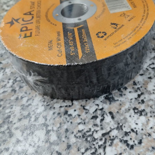 Metal cutting discs 125×1.2×22.2 set of 25 new