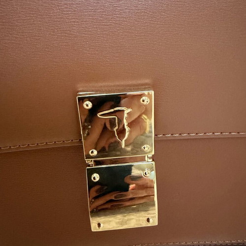 Trussardi crossbody bag brown like new