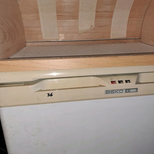 Wooden bread box used