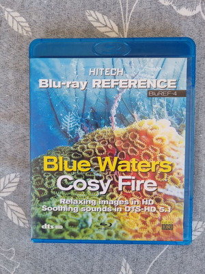 Blue Waters - Cosy Fire Blu-ray like new, ambient documentary