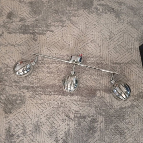 Florence 3-Light Ceiling Spot Fixture used, set of 2