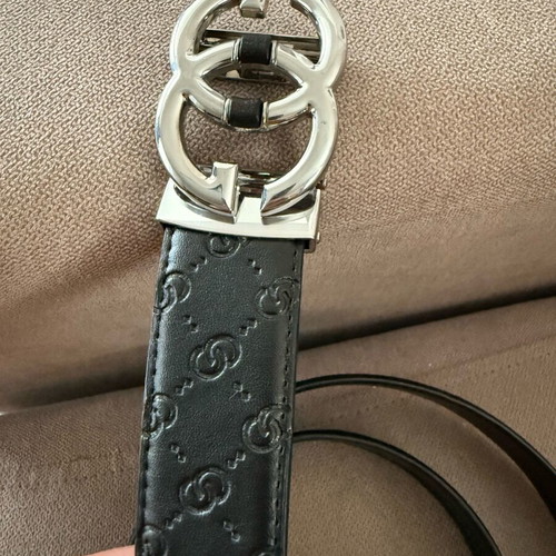 GG Belt like new, black, size 120