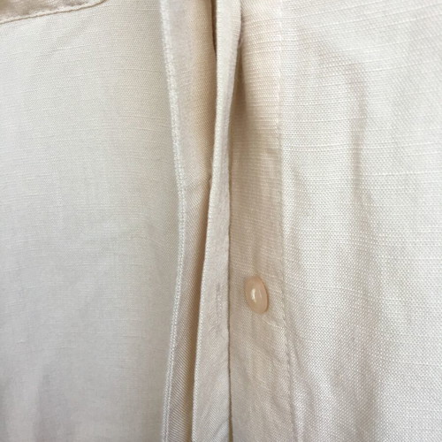 Viscose/Linen Oversized Beige Shirt XL Selected Femme like new