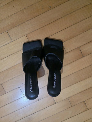 Public Desire Mule size 38 new, black with heel