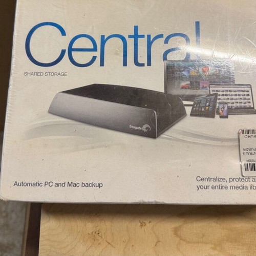 Seagate Central 3TB NAS Hard Drive sealed, new