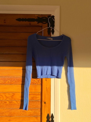 Μπλε σετ φούστα μπλούζα σαν καινούργιο