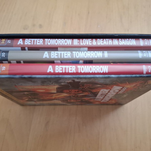 A Better Tomorrow Trilogy 4K UHD + Blu-ray set new, 7 discs