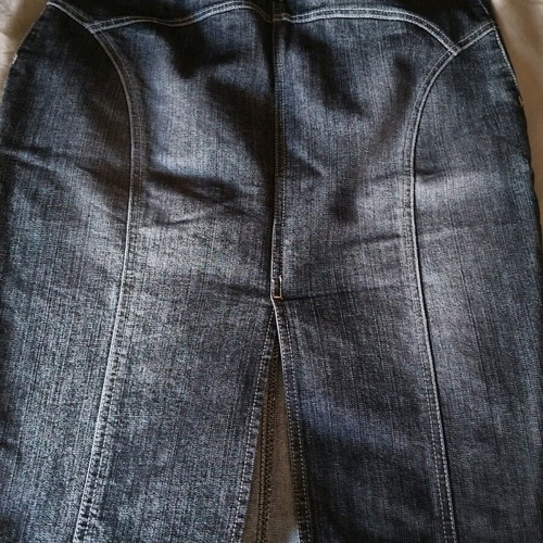 Jean skirt Artisti Italiani used, grey, almost unworn