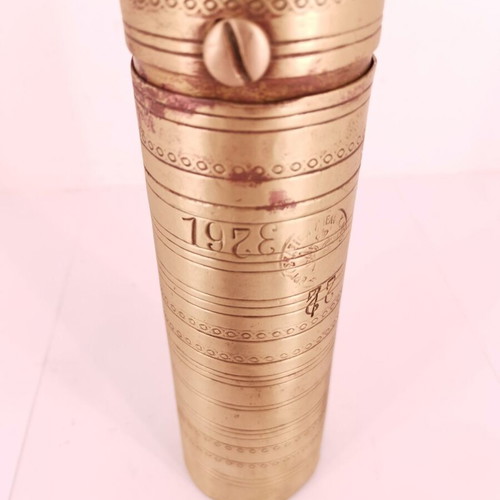 Brass mill used, vintage 1923