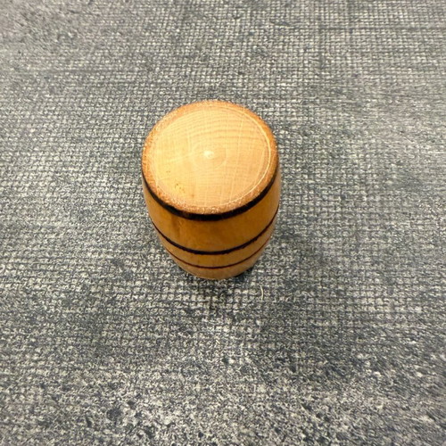 Wooden mini barrel like new for toothpicks